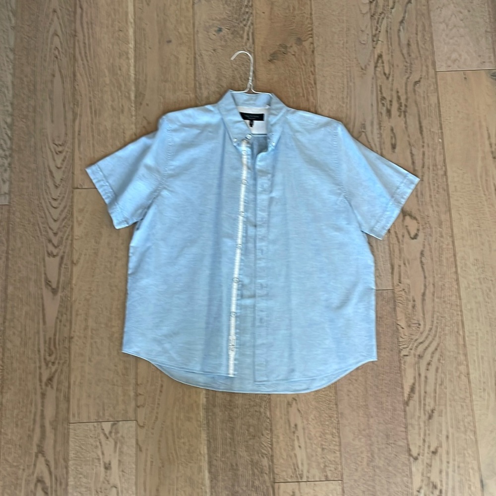 Men's short sleeve button down rag and bone